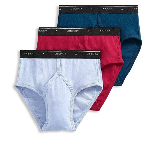 Jockey Men's Underwear Classic Full Rise Brief - 3 Pack