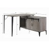NicBex L Shaped Desk Home Office Desks Morden Desk with Storage Study Work Desk with 3 Cabinet and Sliding Door for Study and Office - 4 of 4