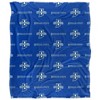 Indiana State University Logo Pattern Silky 50x60 Blanket, 1 Sided - 2 of 4