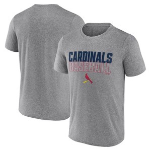 MLB St. Louis Cardinals Men's Gray Athletic T-Shirt - 1 of 3