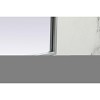 Elegant Lighting Metal Frame Arch Mirror 40x30 Inch in Silver - 4 of 4