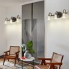 POWLIG 3 - Light LED Dimmable Bathroom Vanity Light With Crystal Bubbles - 4 of 4