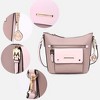 MKF Collection Serenity Color Block Vegan Leather Women’s Crossbody Bag by Mia K  - Coffee Cognac - 4 of 4