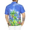 HAPPY BAY Men's Hawaiian Short Sleeve Button Down Shirt Mens Summer Shirts Casual Beach Vacation Hawaii Island Shirts for Men Funny - 4 of 4
