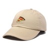Dalix Pizza Embroidered Mens Cotton Dad Adjustable Hat Baseball Cap Mens - 4 of 4