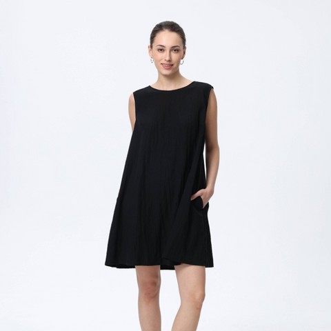 Женские платья A New Day Women's Relaxed Mini A-Line Dress - A New Day™ Black M