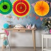 Big Mo's Toys Paper Fans - Green, Yellow and Orange - 2 of 3