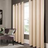 Nora Embossed Blackout Grommet Curtain Panel 52in x 90in by Olivia Gray