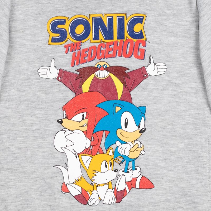 Sonic the Hedgehog Tails Knuckles Hoodie Little Kid to Big, 4 of 9