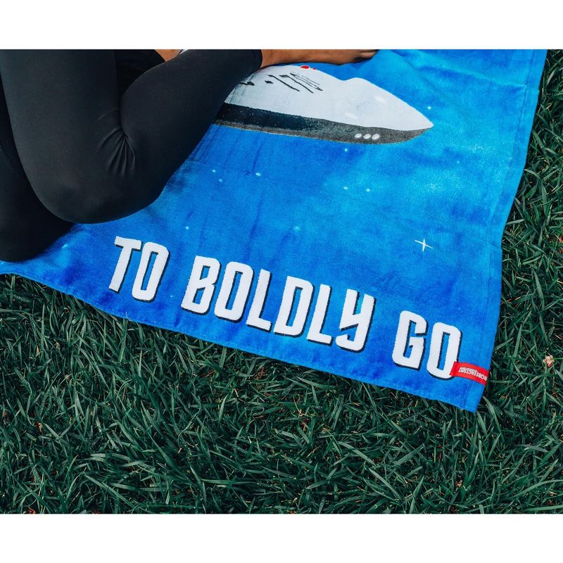 Ukonic Star Trek: The Original Series "Boldly Go" Beach Towel | 60 x 30 Inches, 5 of 8