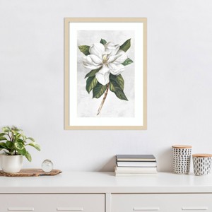 Amanti Art Pearly Beauty I by Eva Watts Wood Framed Wall Art Print - 1 of 4