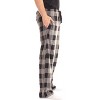 #followme Men's Microfleece Pajamas - Plaid Pajama Pants for Men - Lounge & Sleep PJ Bottoms - 2 of 3