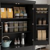 Kitchen Pantry Storage Cabinet, 72 Inches Freestanding with Drawer, Modern Wood Cupboard with 6 Door Shelves and 4 Adjustable Shelves for Ding Room - 3 of 4