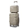 Lyngins 14/20/24/28 Inch 4 PCs Carry on Luggage Sets,Suitcases Sets with Spinner Wheels and TSA Lock for Family Trips - 2 of 4