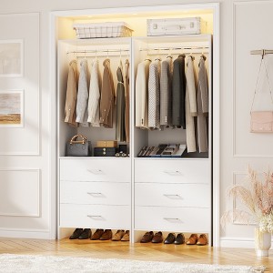 Besiost 24'' Closet Organizer with Wooden Drawers - 1 of 4