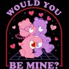Boy's Care Bears Valentine's Day Love-a-Lot Bear and Share Bear Would You Be Mine T-Shirt - 2 of 4