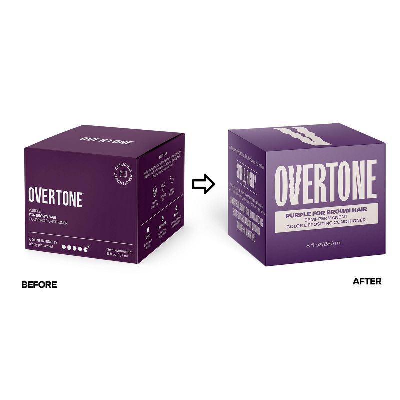 oVertone Haircare Semi-Permanent Hair Color Conditioner - 8 fl oz, 4 of 10