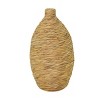 Olivia & May 22'' x 12'' Tall Seagrass Woven Floor Vase Brown - Handmade Bohemian Decor - 4 of 4