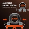 VEVOR Pipe Stand with Roller Head 2500 LBS Load for 2-36 inches Pipes 45# Steel - 4 of 4