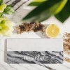 Lexi Home Marble 16 in. Charcuterie Board - Thankful Gray - 4 of 4