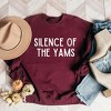 Simply Sage Market Women's Graphic Sweatshirt Silence of The Yams - 3 of 4