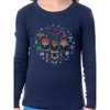 Harry Potter Golden Trio s Sweater Tight Fit Family Pajama Set - 4 of 4