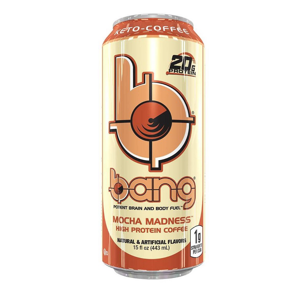 UPC 610764264640 product image for BANG Keto Coffee Mocha Madness Coffee Drink - 15 fl oz Can | upcitemdb.com