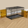 JIONJOY Double Door Dog Crate | Black - 2 of 4