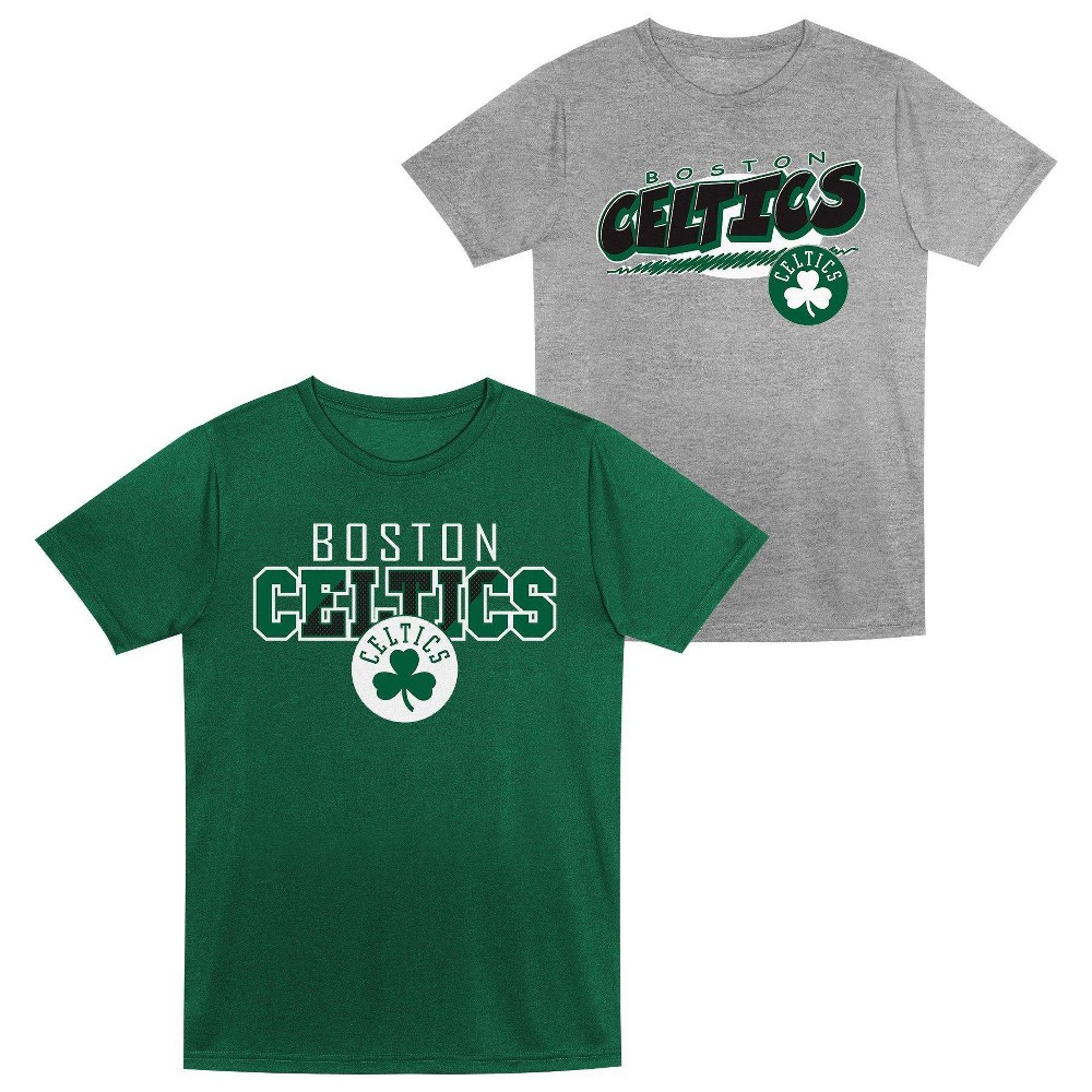 NBA Boston Celtics Toddler Boys' 2pk T-Shirt - 4T