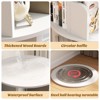 Besiost Rotating Bookshelf, 360 Display Corner Bookshelf for Small Space - 4 of 4