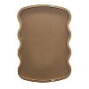 Kate & Laurel All Things Decor 24"X36" Holbrook Wavy Magnetic Dry Erase Board Gold - 4 of 4