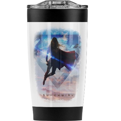Supergirl Endless Sky Steel Tumbler 20oz Coffee Travel Mug