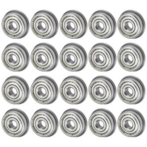 Unique Bargains Chrome Steel Durable Multipurpose Use Flanged Ball Bearing - 1 of 4