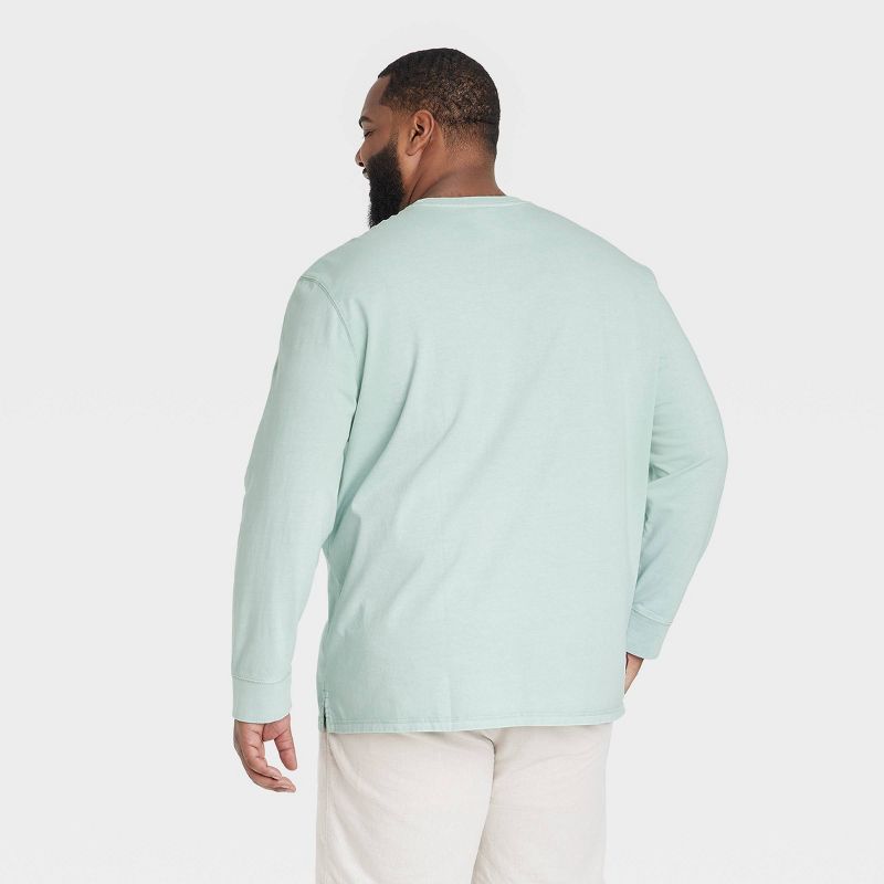 Men's Long Sleeve Crewneck T-Shirt - Goodfellow & Co™, 2 of 4