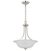 Nuvo Lighting Surrey 3 - Light Pendant in  Brushed Nickel - 4 of 4
