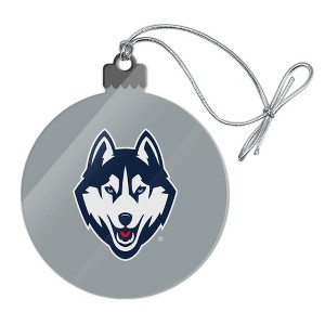 University of Connecticut Huskies Primary Logo Acrylic Christmas Tree Holiday Ornament - 1 of 4