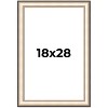 PosterPalooza | Contemporary Silver Picture Frame - UV Acrylic, Foam Board Backing, Hanging Hardware - 2 of 4