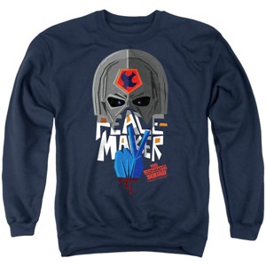 Suicide Squad 2 Peacemaker Illustration Adult Crewneck Sweatshirt - 1 of 4