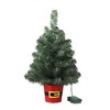 Haute Decor 20" Night Night Potted Tabletop Christmas Tree with Multicolor LED Lights - 2 of 4