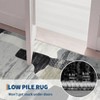 Modern Washable Runner Rug – Ultra-Thin Non-Slip Hallway Carpet, Abstract Low-Pile Mat for Kitchen - 4 of 4
