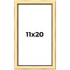 PosterPalooza | Simple Gold Picture Frame - UV Acrylic, Foam Board Backing, Hanging Hardware - 2 of 4