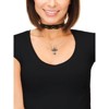 Attop Halloween cross necklace and earrings - 2 of 4
