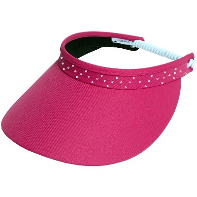 Glove It Women's Bling Crystal Coil Visor