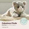 Bearington Collection Socks Plush Stuffed Animal Grey Striped Tabby Cat 15", For Ages 3-14 - 2 of 4
