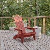 Flash Furniture Charlestown All-Weather Poly Resin Indoor/Outdoor Folding Adirondack Chair - 2 of 4