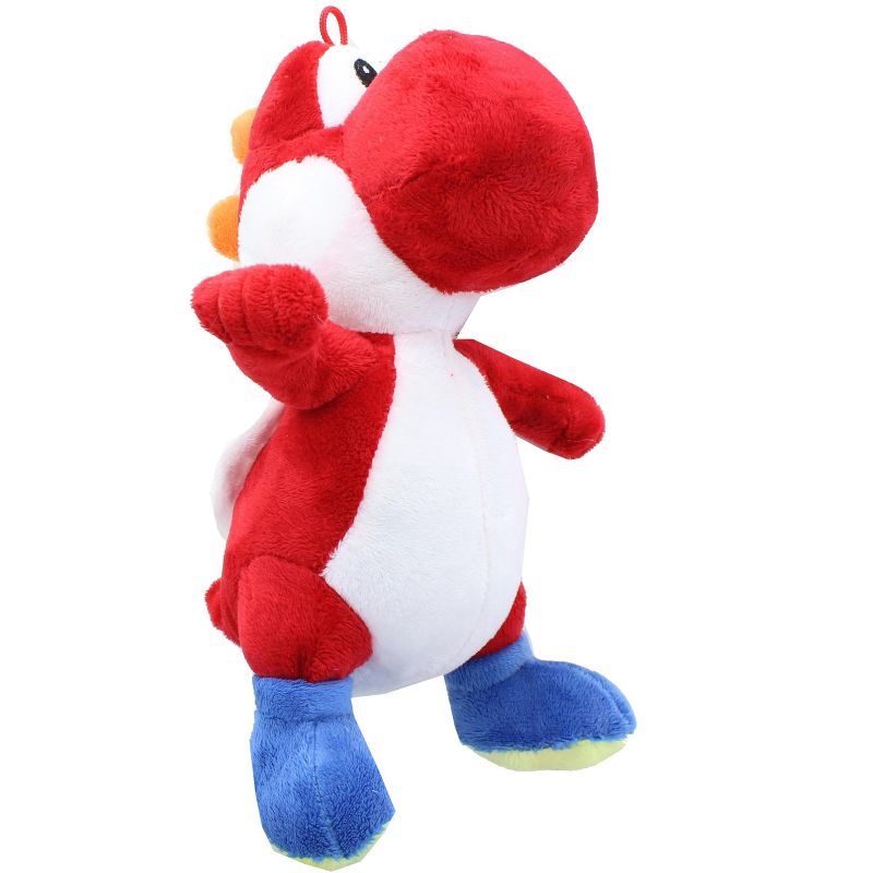 Johnny's Toys Super Mario 10.5 Inch Character Plush | Red Yoshi, 1 of 2