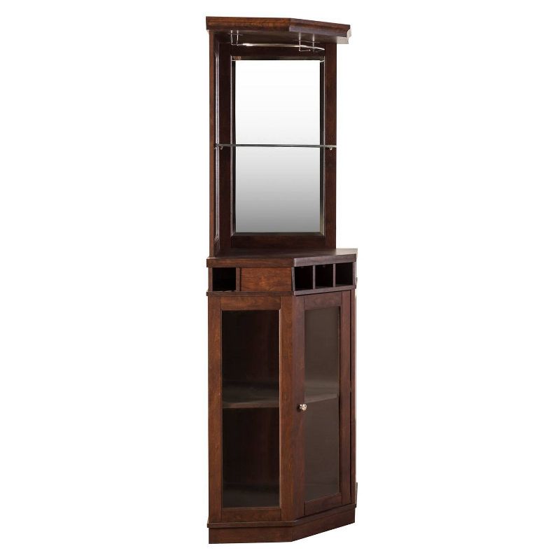 Corner Bar Unit with Glass Doors - Home Source, 5 of 7