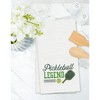 C&F Home Pickleball Legend Embroidered Cotton Waffle Weave Kitchen Towel - 2 of 2