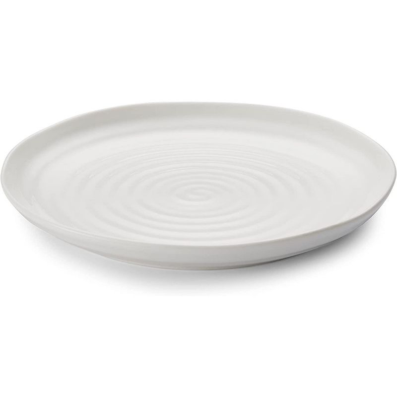 Portmeirion Sophie Conran Coupe Plates, Set of 4, Porcelain Dishes, Dinnerware Plates, Dishwasher Safe, 4 of 7