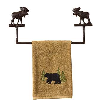Park Designs Cast Moose Towel Bar - 16"